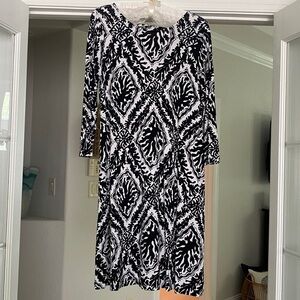 Lilly Pulitzer Black and White Dress